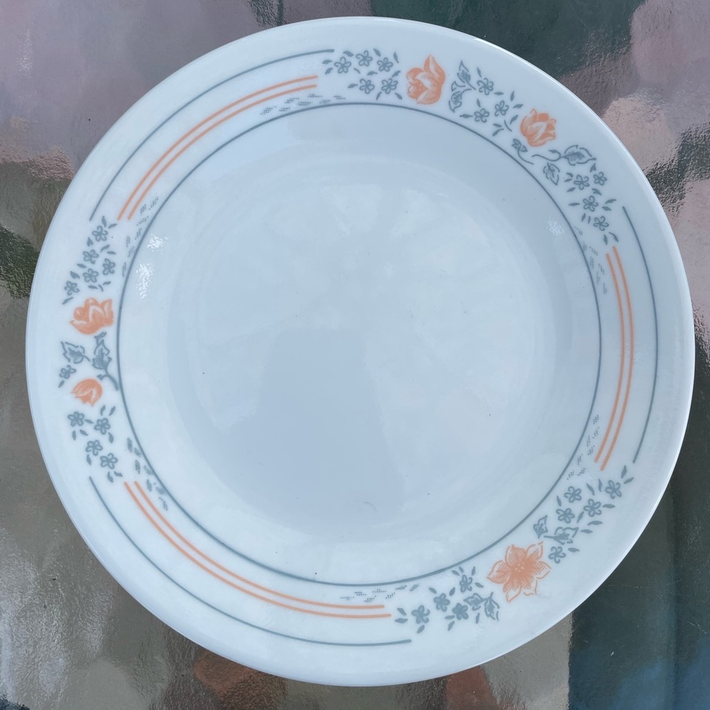 Vintage Corelle Appetizer plates- Apricot Grove